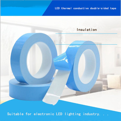 25M/Roll * 3/5/8/10/12/15/18/20mm Double Sided Adhesive Super Strong Thermal Conductive Tape for Chip PCB LED Strip Heatsink ► Photo 1/4