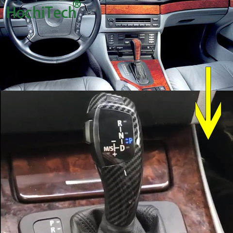 LED Gear Shift Knob Shifter Lever For BMW 1 3 5 6 Series E90 E60 E46 2D 4D E39 E53 E92 E87 E93 E83 X3 E89 Automatic Accessories ► Photo 1/6