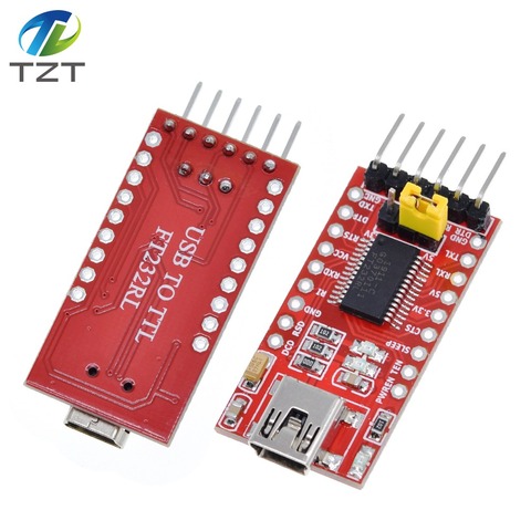 High Quality FT232RL FT232 FTDI USB 3.3V 5.5V to TTL Serial Adapter Module Mini Port ► Photo 1/6