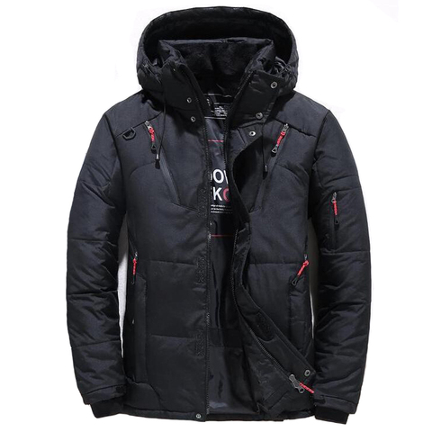 Thick Warm Winter Jacket Men Diagonal zipper Casual Down Hooded Coats Parka  Casual Outdoor Windbreaker Parkas Hombre Invierno - Price history & Review, AliExpress Seller - ZHAN DI JI PU Store