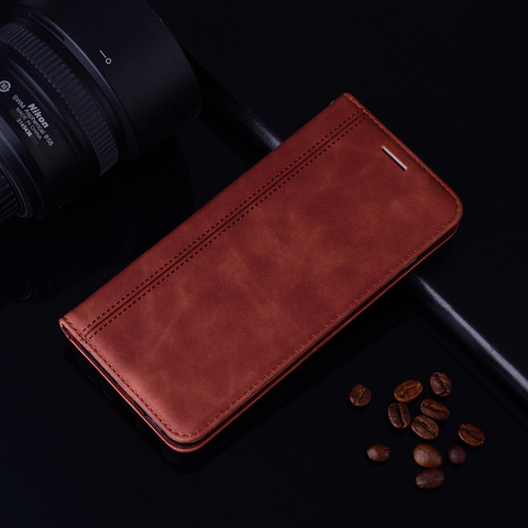 Magnetic Leather Flip Cover For Huawei Honor 9A 9C 9S 8A 8S 8X 8C 10i 10 20 Pro 20S P30 P40 Lite E Y7P Y6P Y5 Y7 Y5 Y6 2022 Case ► Photo 1/6