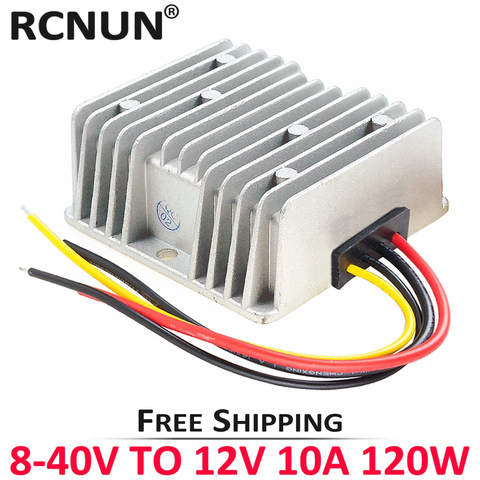 8-40V to 12V 1A 2A 3A 6A 10A 15A 20A 25A Automatic Buck-Boost DC DC Converter Regulator 12V 300W Power Supply for Cars Solar ► Photo 1/6