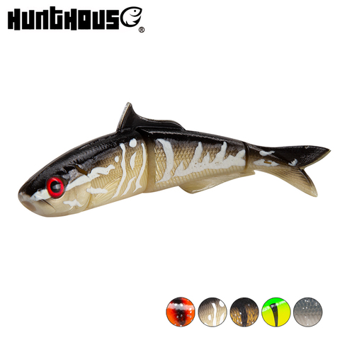 Hunthouse savage gear Cannibal 4 play soft fishing lure 120mm/16g Bait wobblers silicone swimbait for pike trout pesca  LW235 ► Photo 1/6