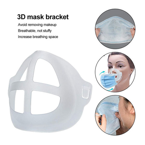 Download Buy Online 3d Face Mask Inner Bracket Silicone Internal Support Frame Under Frame Lipstick Protector More Space To Breath M2 Alitools