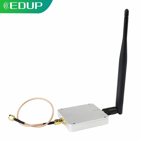 EDUP 4000mW 2.4GHz&5.8GHz WiFi Booster Long Range Dual Band Wilress Signal Amplifier For House / Office WIFI Signal Accessories ► Photo 1/6