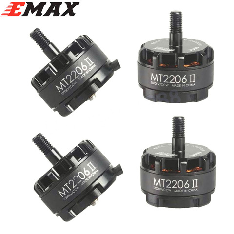 Emax Cooling New MT2206 II 1500KV 1900KV Brushless Motor 2 CW 2 CCW for RC QAV250 F330 Multicopter wholesale ► Photo 1/6