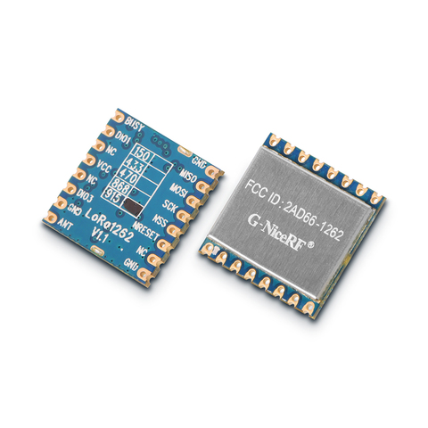 1pc/lot FCC certified Lora1262 915MHz SX1262 22dBm -148dBm TCXO High Sensitivity 4Km-6Km 160mW SPI port Lora Module ► Photo 1/1