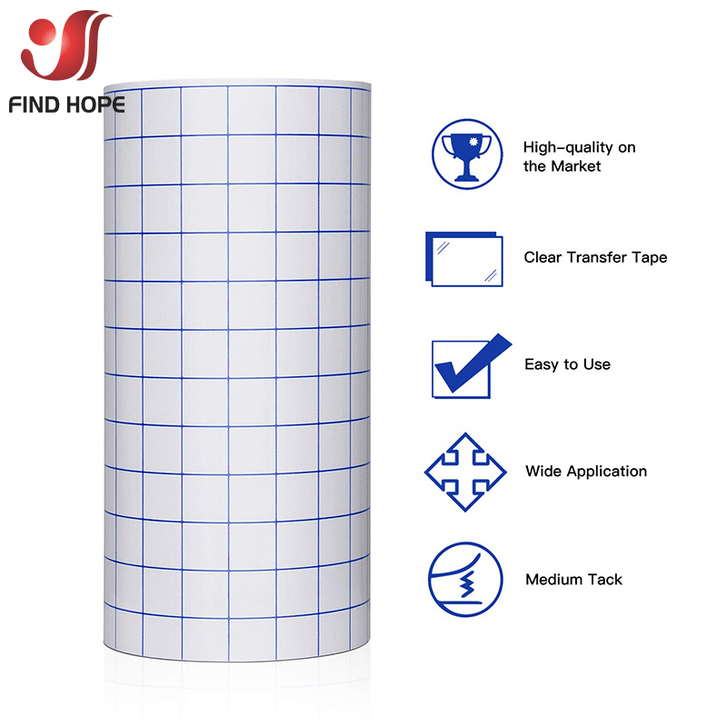 1Pc Clear Application Transfer Tape Iron On Heat Transfer Paper DIY Tools 32cm 