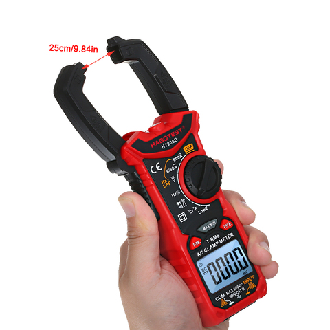 HABOTEST Digital NCV Pliers Ammeter Clamp Multimeter AC/DC Measurment Current Amperometric Clamp Meter for Measuring ► Photo 1/6