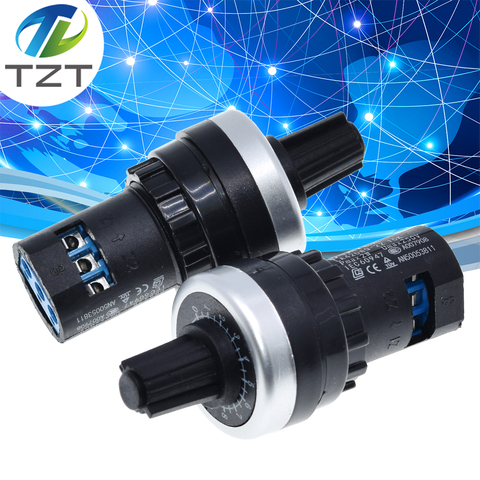 TZT LA42DWQ-22 1K 2K 5K 10K 22mm Diameter Pots Rotary Potentiometer Converter Governor Inverter Resistance Switch ► Photo 1/6