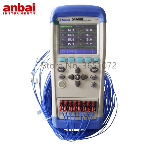 Anbai AT4208 Multi-channel Data Logger with 3.5 Inches TFT-LCD Display ► Photo 1/1