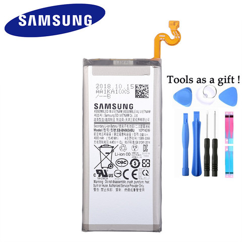 SAMSUNG Original Replacement Battery EB-BN965ABU for Samsung Galaxy Note9 Note 9 N9600 SM-N9600 SM-N960F 4000mAh Phone Battery ► Photo 1/2