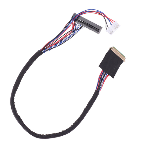 1PC New Arrival 40 Pin 1 Channel 6 Bit LED LCD LVDS Screen Cable For Display ► Photo 1/6