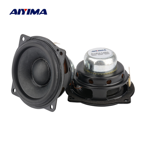 AIYIMA 2Pc 2.25 Inch Full Range Mini Speakers Neodymium Magnet Hifi Home Theater Music Speaker 4 Ohm 10W Long Stroke Loudspeaker ► Photo 1/6