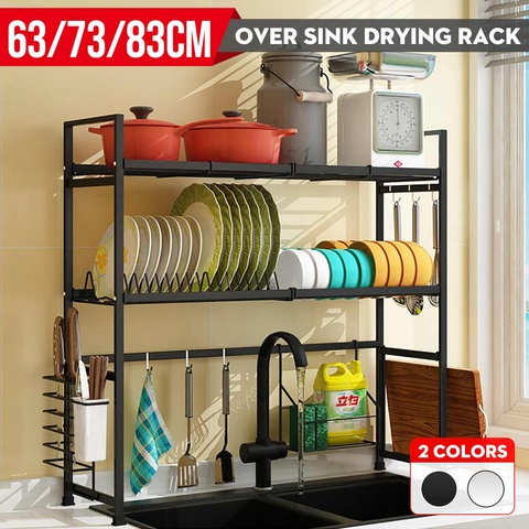 304 Stainless Steel Wall Mount Kitchen Storage Rack Dish Drainer Plate  Drying Shelf Cover Cutlery Holder Oragnizer Accessories - Racks & Holders -  AliExpress