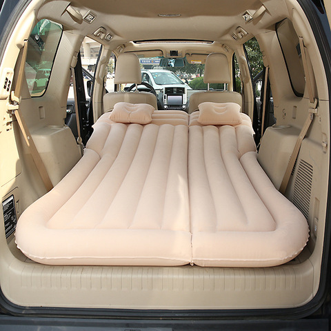 car air bed air mattress car travel flocking camping inflatable bed  car mattress  sofas inflables  car bed inflatable mattress ► Photo 1/4