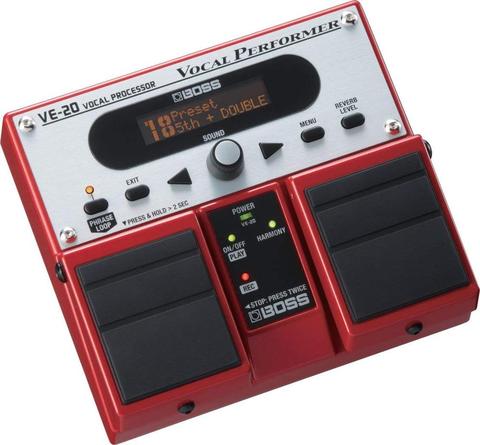 Boss VE20 ve-20 vocal performer multifunction pedal, acoustic echo portable effect processor ► Photo 1/6