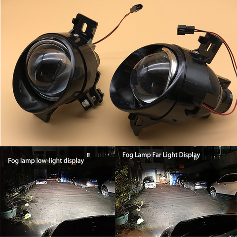 Xenon LED 55W 35W H11 6000K Super bright lens Fog Lamps Fog Lights 26150-89905 For Nissan X-Trail T30 2001-2006 Left + right ► Photo 1/6