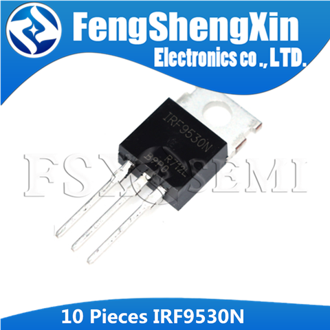 10pcs/lot IRF9530N IRF9530 TO-220  Power MOSFET(Vdss=-100V, Rds(on)=0.20ohm, Id=-14A) ► Photo 1/2