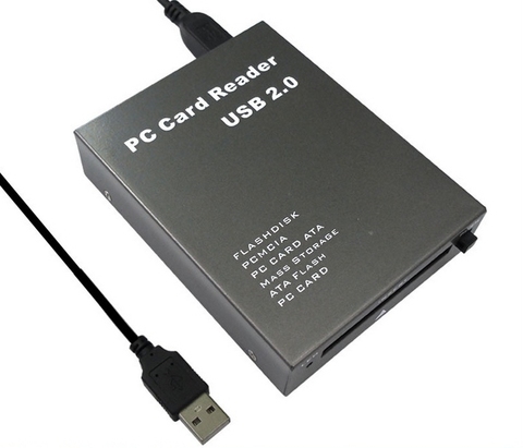 PCMCIA card reader ATA card reader PC card reader USB port free shipping ► Photo 1/1