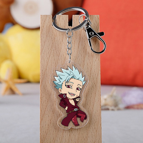 Seven Deadly Sins Key Chain, Keychain Seven Deadly Sins