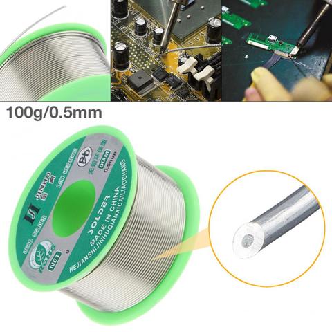 Solder Wire 0.5/0.6/0.8/1.0mm 100g 99.7% Sn 0.3% Cu Soldering Wires Welding Wire Rosin Core Solder with Flux Soldering Wire ► Photo 1/6