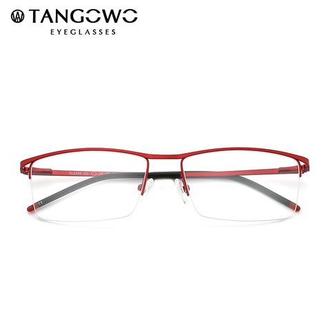 TANGOWO Men Eye Glasses Frames Men Perscription Glasses Mens Spectacles Frame Eyeglasses Optical Spectacle Frames Myopia Eyewear ► Photo 1/6