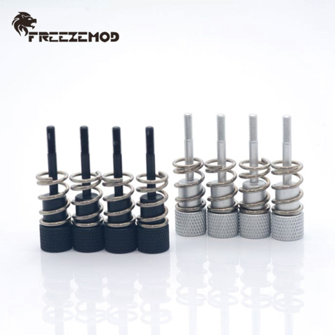 FREEZEMOD CPU Water Block Screw Aluminum Alloy CPU Block Fixing Screw For AMD Intel PC Water Cooler Block Full Aluminum Screw ► Photo 1/6