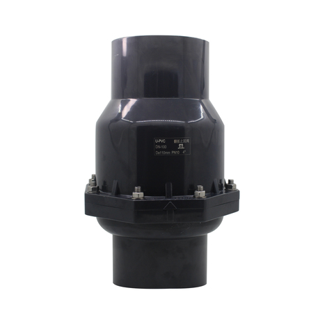 pvc non return valve for sewer pipe sewer drain non return valve internal diameter 20 25 32 40 50 63 75 90 110 125 160 200mm ► Photo 1/4