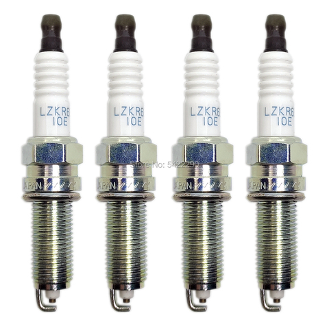 4pcs LZKR6B10E 1578 Spark Plug fit for I20 I30 IX20 ELANTRA CEE'D SOUL RONDO RIO CERATO VENGA 1.4 1.6 18855-10060 18854-10080 ► Photo 1/5