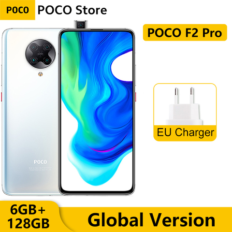 Global Version Xiaomi POCO F2 Pro 6GB 128GB Smartphone Pocophone Snapdragon 865 64MP Quad Camera 6.67
