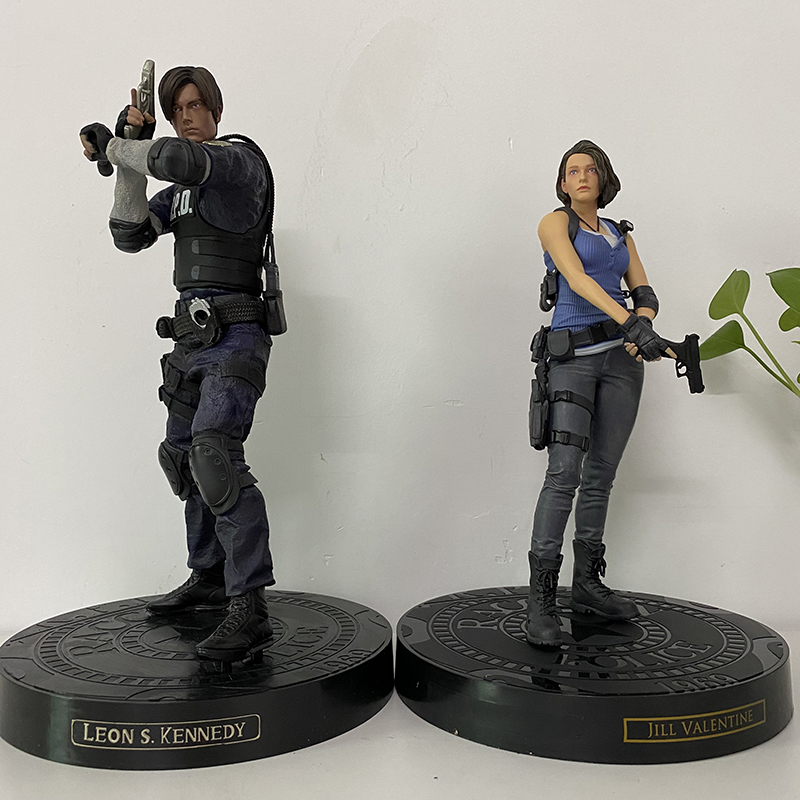 1/6 Action Figures Resident Evils Jill Valentine & Leon Scott Collectible Models 