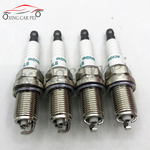 4/6pcs FK16BR-AL8 FK16BRAL8 3-Tip Iridium Spark Plug for Toyota AQUA YARIS SIENTA VITZ PRIUS C FIELDER 90919-01284 9091901284 ► Photo 1/2