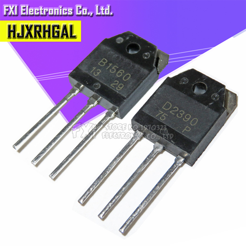 3 pairs (3pcs) 2SB1560 B1560 + (3pcs) 2SD2390 D2390 original authentic ► Photo 1/3