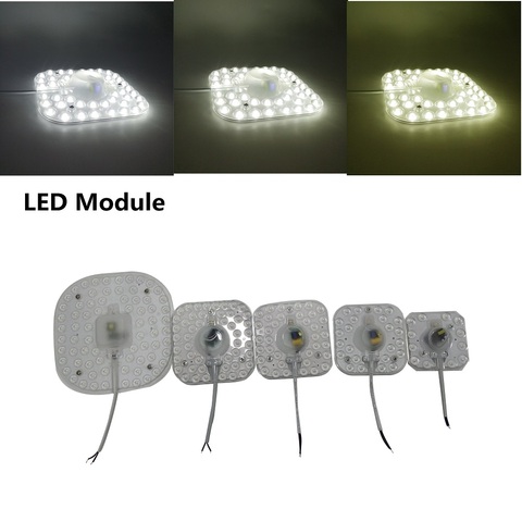 Celling Lamp Lighting Source AC220V 6W 12W 18W 24W 36W LED Panel Light LED Light Board Octopus Light Tube Replace Ceiling LED La ► Photo 1/6