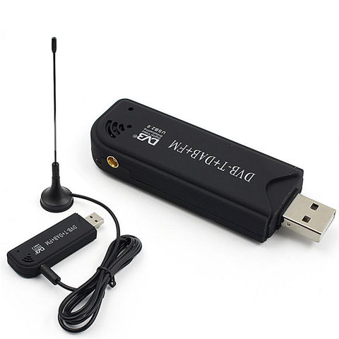 Digital USB TV FM+DAB DVB-T RTL2832U+R820T Support SDR Tuner Receiver Hot Sale ► Photo 1/6