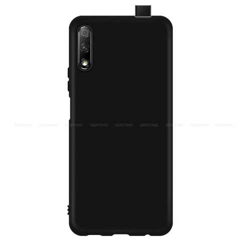 Gertong Frosted Matte Case For Huawei Honor 9X Pro Simple Silicone Cover on for Honor 9X Shell Capa Have No fingerprint hole ► Photo 1/6
