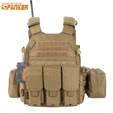 EXCELLENT ELITE SPANKER Outdoor Hunting 6094 Vests Tactical Vest Suit Military Men Clothes Army CS  Equipment Accessories ► Photo 1/6