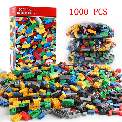 DIY 1000 PCS classic parts model building blocks education ideas kits pieces city creative adult kids toys MOC Designer creator ► Photo 1/6