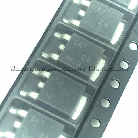 10PCS/LOT 24N6LG NTD24N06LT4G TO-252 Field MOSFET MOSFET N Channel 60V 24A ► Photo 1/1