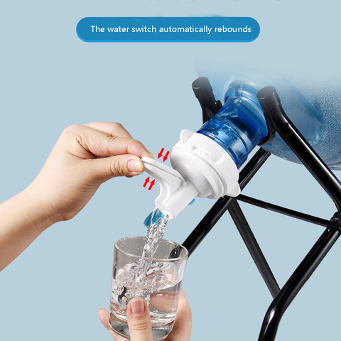 High Quality Plastic Small Portable Water Dispenser Valve Eco-friendly Bottle Cap Reusable ► Photo 1/5