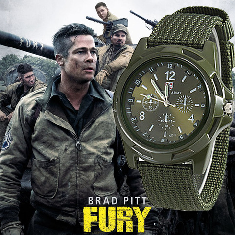 Fashion Men Waches Nylon Band Watches Military Watches Men Gemius Army Watch Men Sports Watch Casual Quartz Wristwatches ► Photo 1/6
