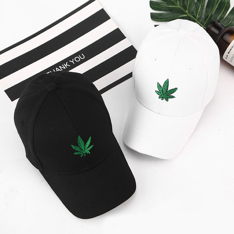 New New Maple leaves Baseball Cap for Men Women Embroidery Baseball Hat Sports Avoid Outdoor Sun Hot Adjustable Travel Cap ► Photo 1/6