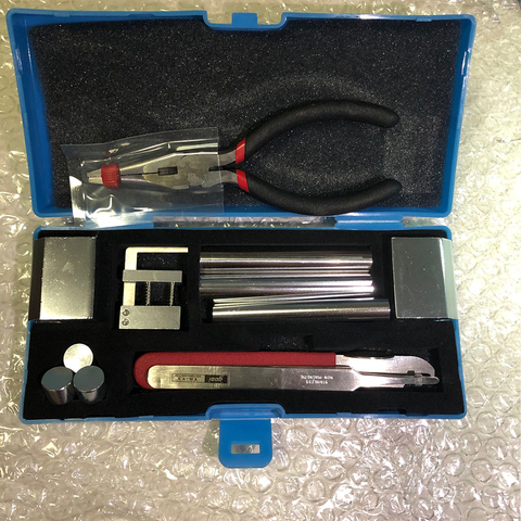 Professional 12 In 1 HUK Lock Disassembly Tool Locksmith Tools Kit Remove Lock Repairing Pick Set ► Photo 1/6