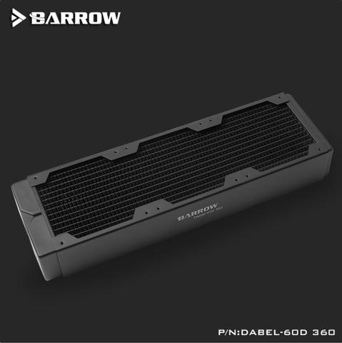 Barrow Computer radiator Support 120MM fan Water cooling tool CPU overclocking cooler Dabel-60d 360 60MM thickness Red copper ► Photo 1/6