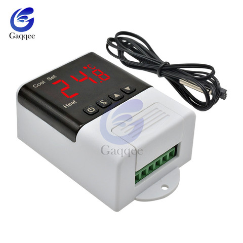 AC 110V 220V DTC-1200 Digital Thermostat Temperature Controller Sensor Heating Cooling For Aquarium Incubator Replace STC-1000 ► Photo 1/6