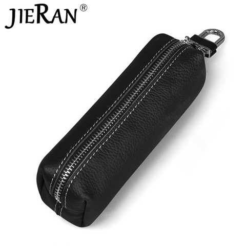 Key Bag Fashion Genuine Cow Leather Men Women Key Holder Top Quality Small Business Keys Case Women Housekeepers Purse Walllet ► Photo 1/6