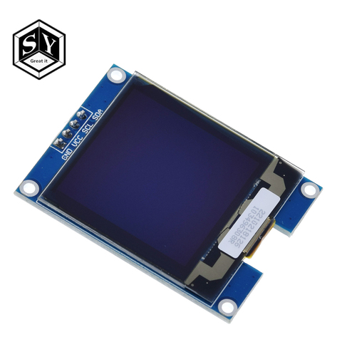 GREAT IT NEW 1.5 Inch 128x128 OLED Shield Screen Module For Raspberry Pi For STM32 For Arduino ► Photo 1/6