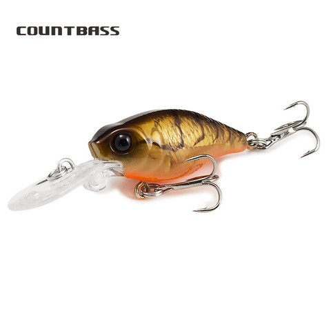 1pc Crank Bait AC076 38mm 4.4g, Freshwater Fishing Lures, Wobblers