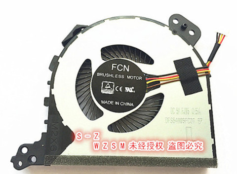 NEW ORIGINAL cpu fan for lenovo IdeaPad 320-15 320-14ABR 520 320-15AST 320-15IAP 5000-15 14 17 fan cooler DFS541105FC0T FJD5 ► Photo 1/2